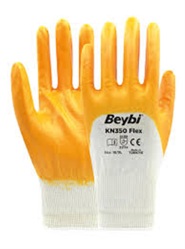 BEYBİ  NİTRİL ELDİVEN KN 350 FLEX NO: 10